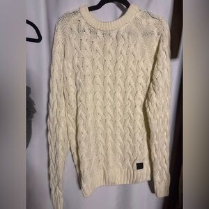 Guess Ivory Knit Sweater